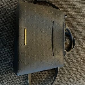 Betsey Johnson Gray Skull purse